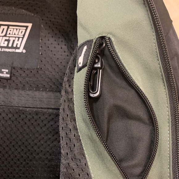 Speed And Strength Fame And Fortune Hooded Motorcycle Jacket Mens US Small - Picture 15 of 16